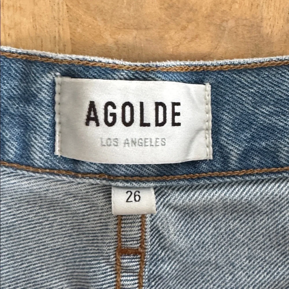 Agolde Riley Jeans Size 26 - Picture 4 of 9